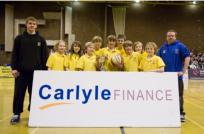 Hoops4Health Champions Moseley Primary School with Cheshire Jets Community Coach Steven Welsh